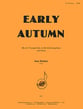 Early Autumn B-flat or C Trumpet and Piano, opt. Alto Sax cover